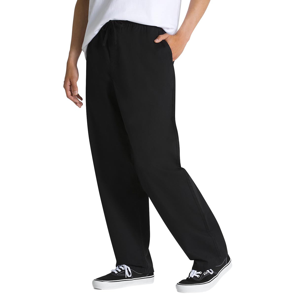 Vans Range Baggy Tapered Elastic Waist Pants - Black image 1