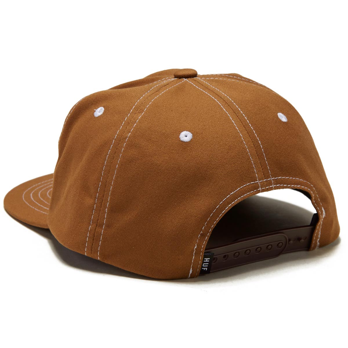 HUF Set Tt Snapback Hat - Camel/White image 2