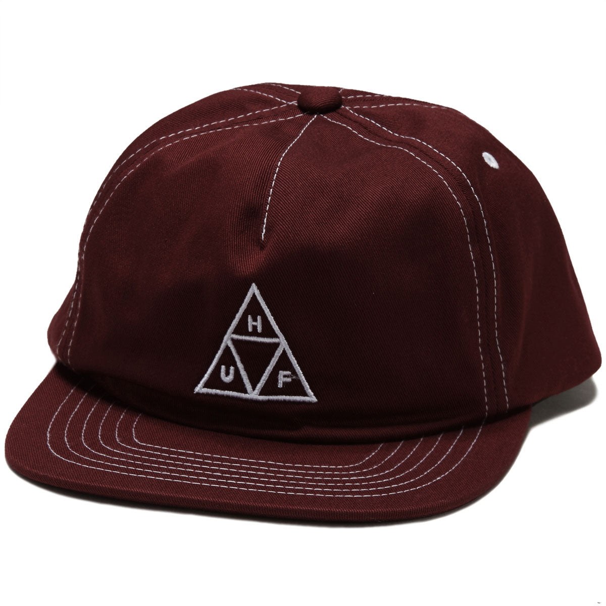 HUF Set Tt Snapback Hat - Berry/White image 1