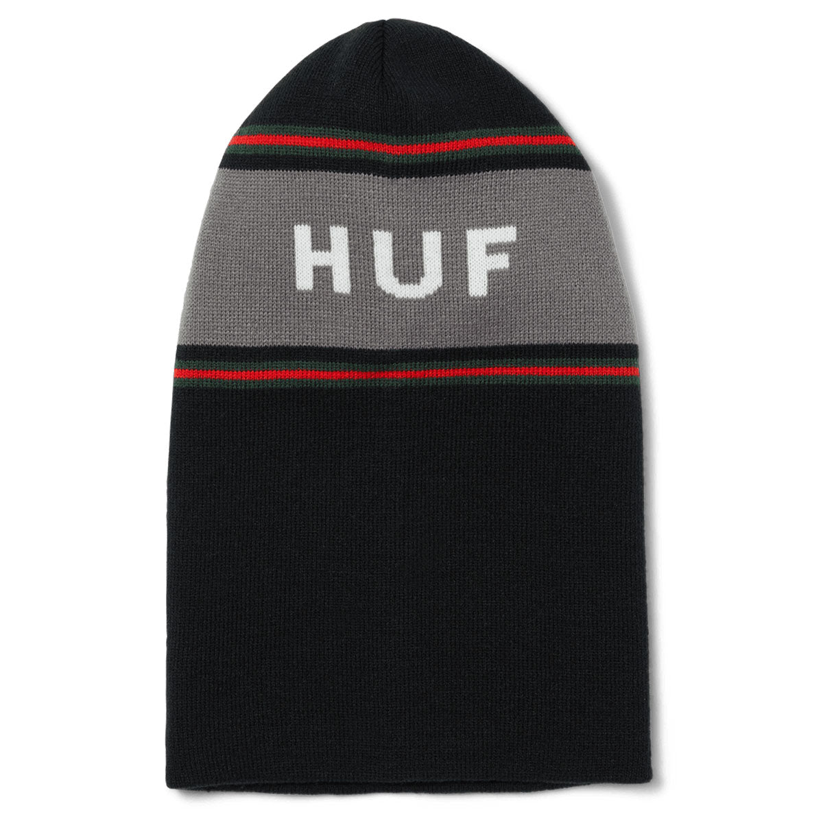 HUF Mutli Rib Balaclava - Black image 3