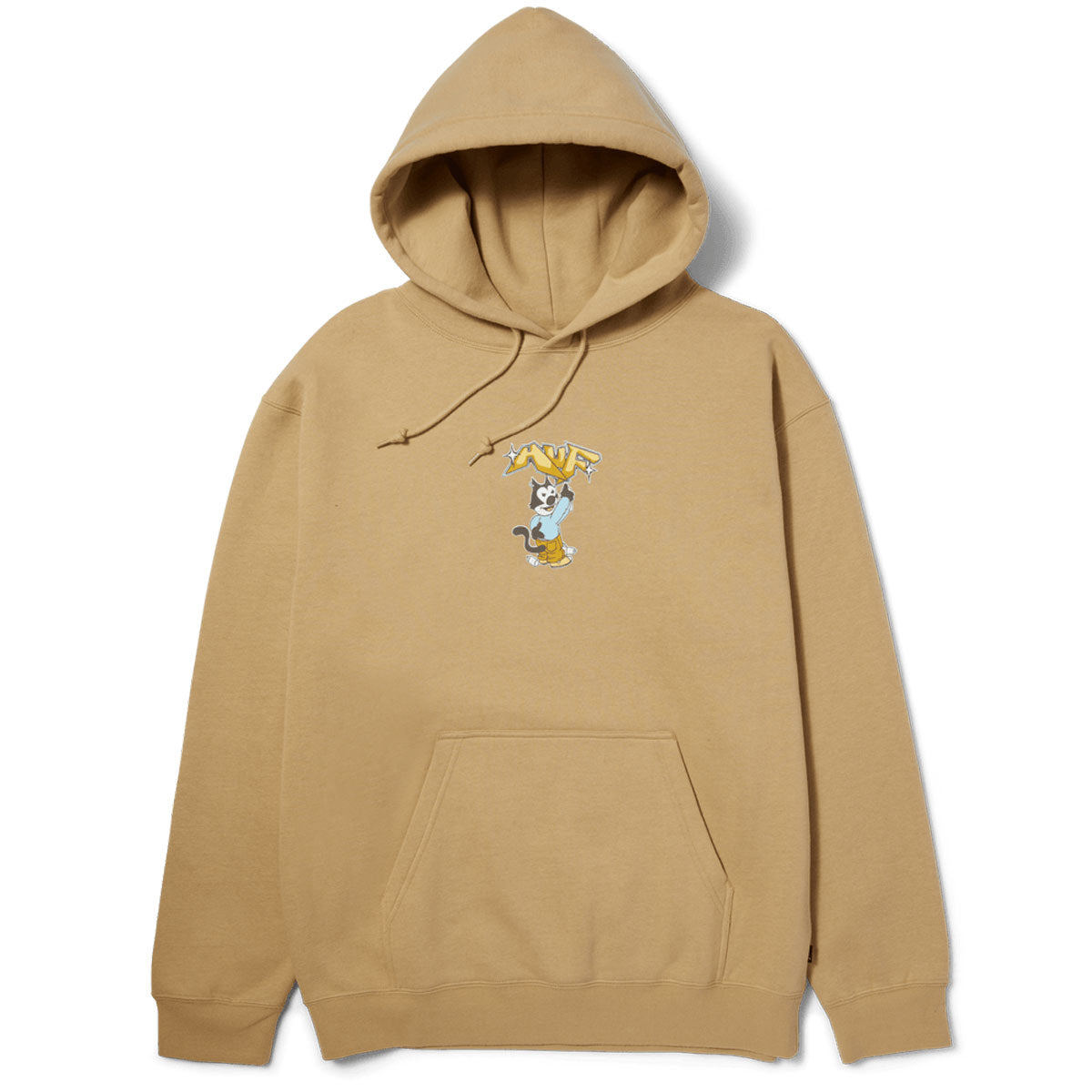 HUF Bad Cat Hoodie - Oatmeal image 1