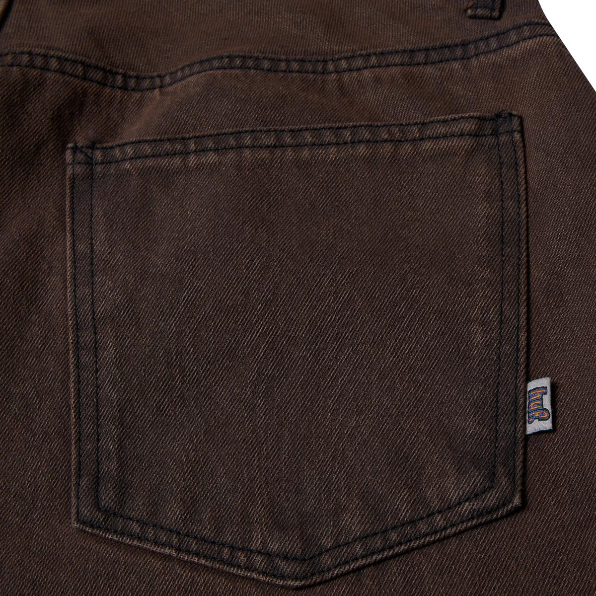 Huf Cromer Washed Pants - Coffee image 4