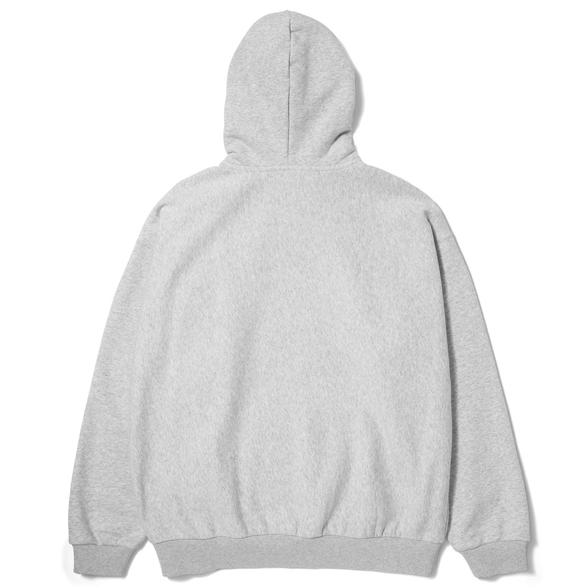 HUF Benton Heavyweight Fleece Sweatshirt - Heather Grey image 3