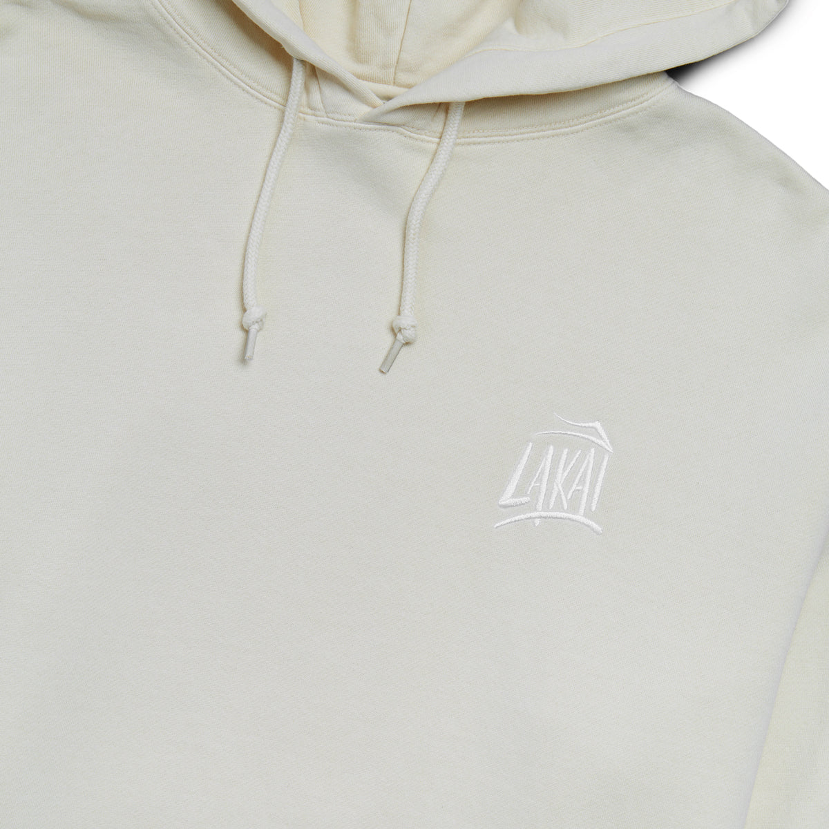 Lakai Brush Garment Dyed Hoodie - Bone image 2