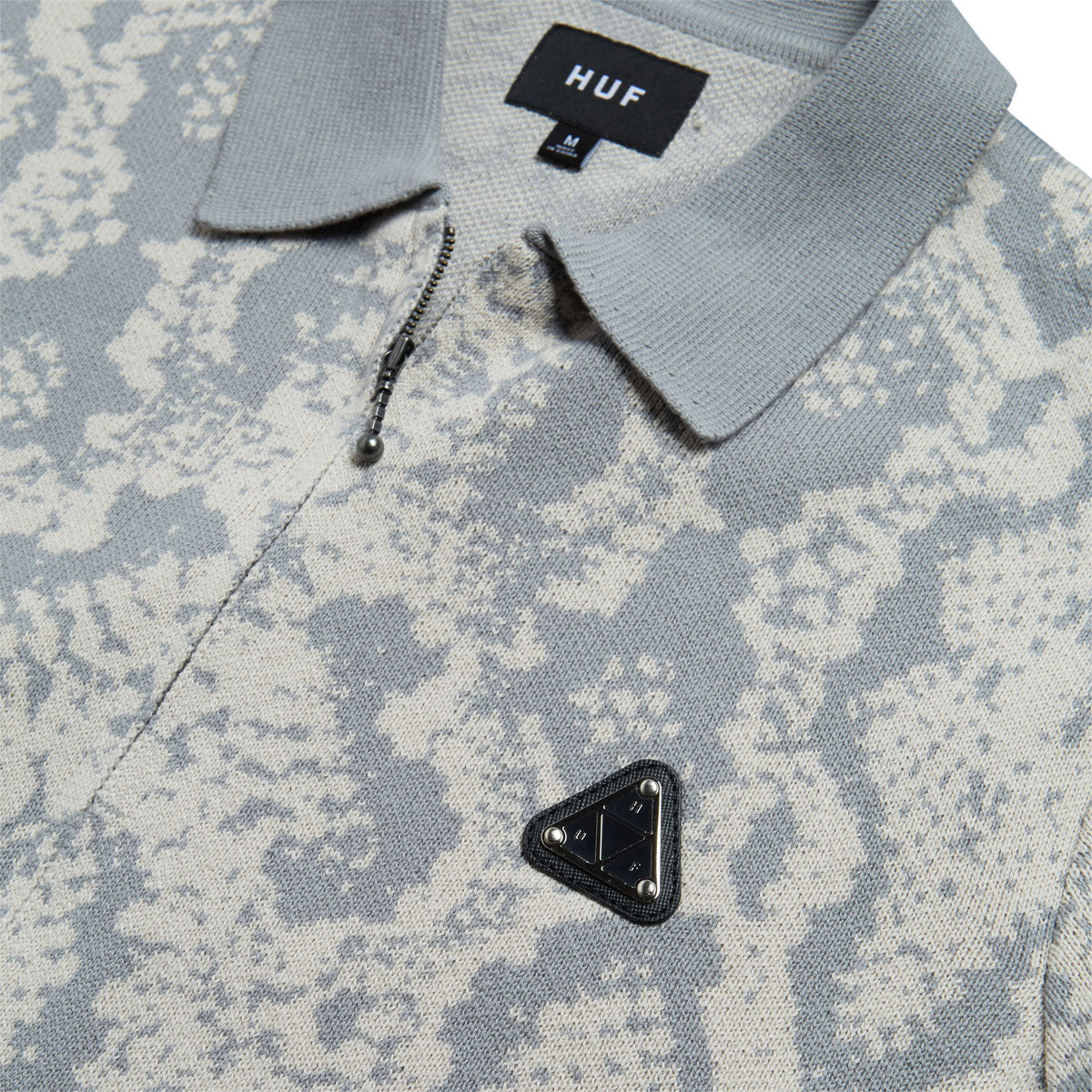 HUF Instinct Bowling Shirt - Ash image 3