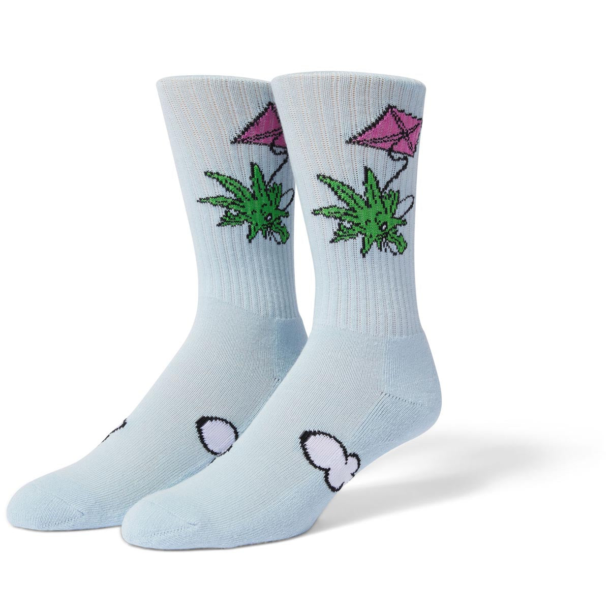 HUF As A Kite Crew Socks - Cloud Blue image 1