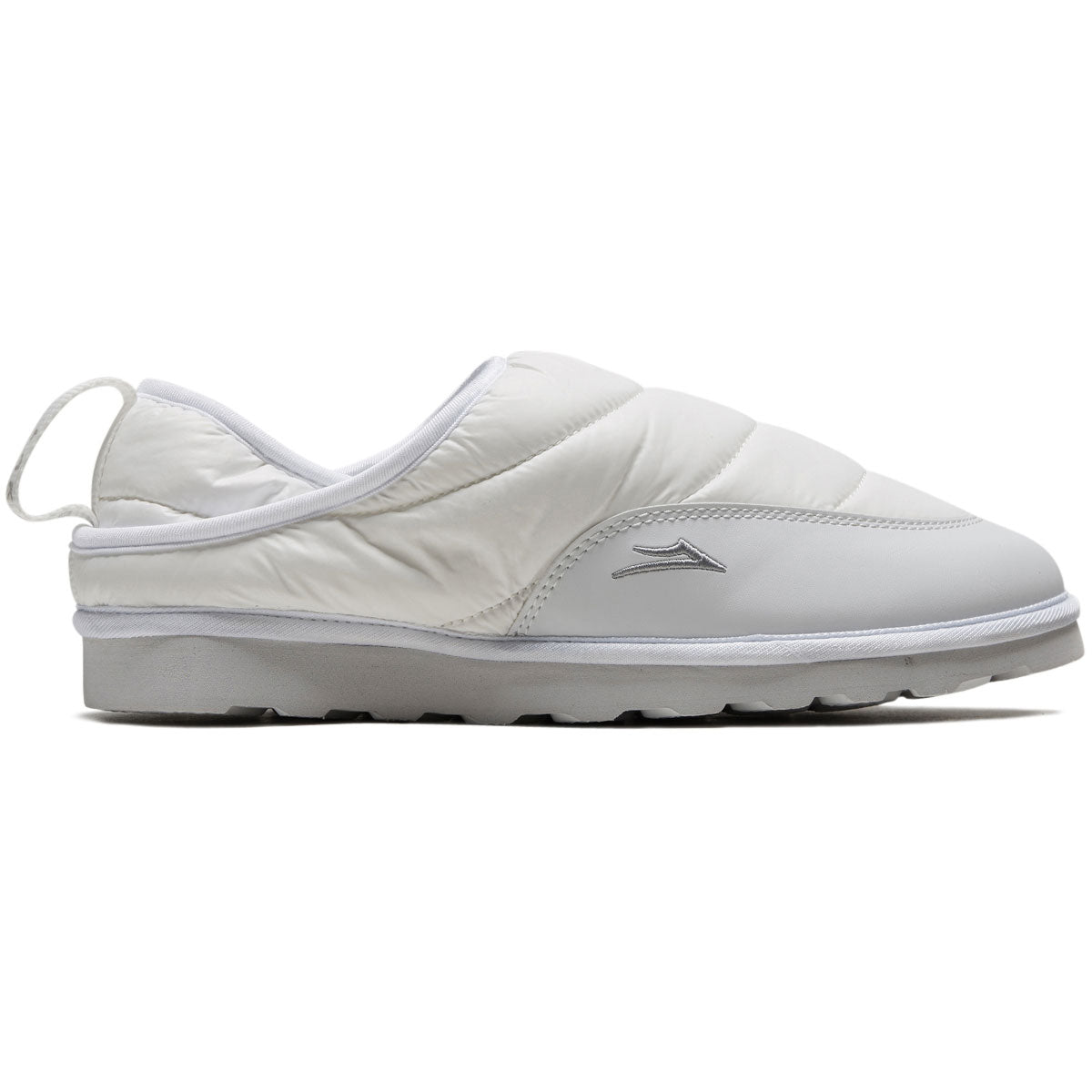 Lakai Owen Slipper Shoes - White Nylon image 1