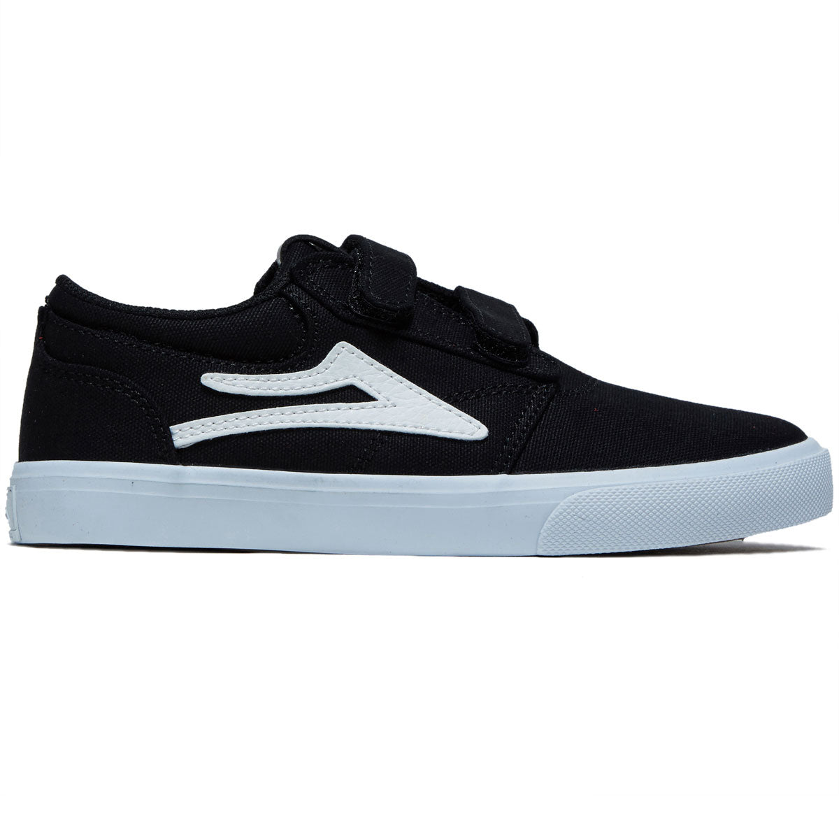 Lakai Youth Griffin Shoes - Black Canvas image 1