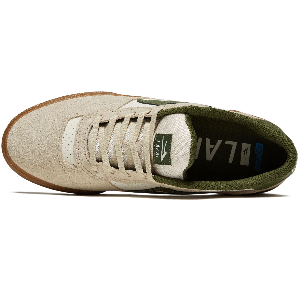 Lakai Cambridge Shoes - Suede Cream image 3