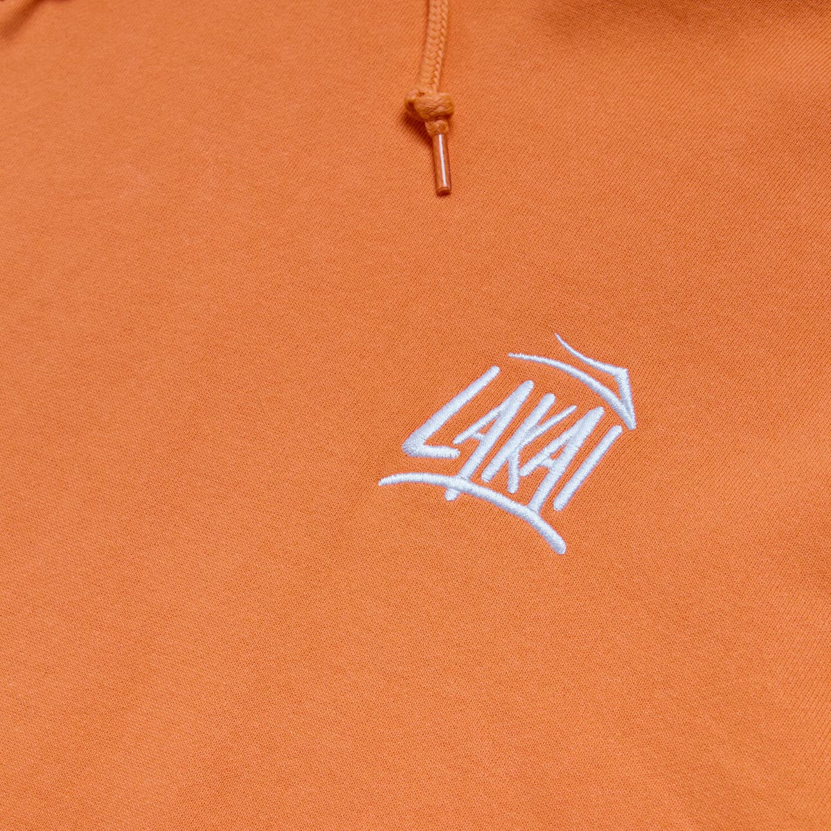 Lakai Brush Hoodie - Burnt Orange image 2