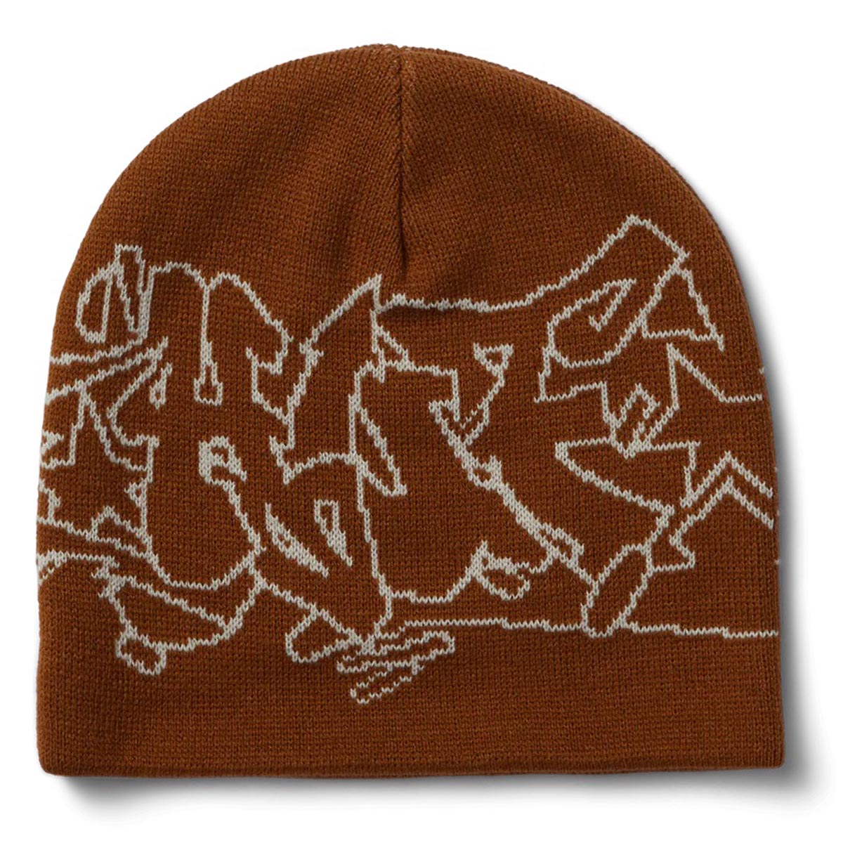 Huf Outlines Skull Beanie - Russet image 1