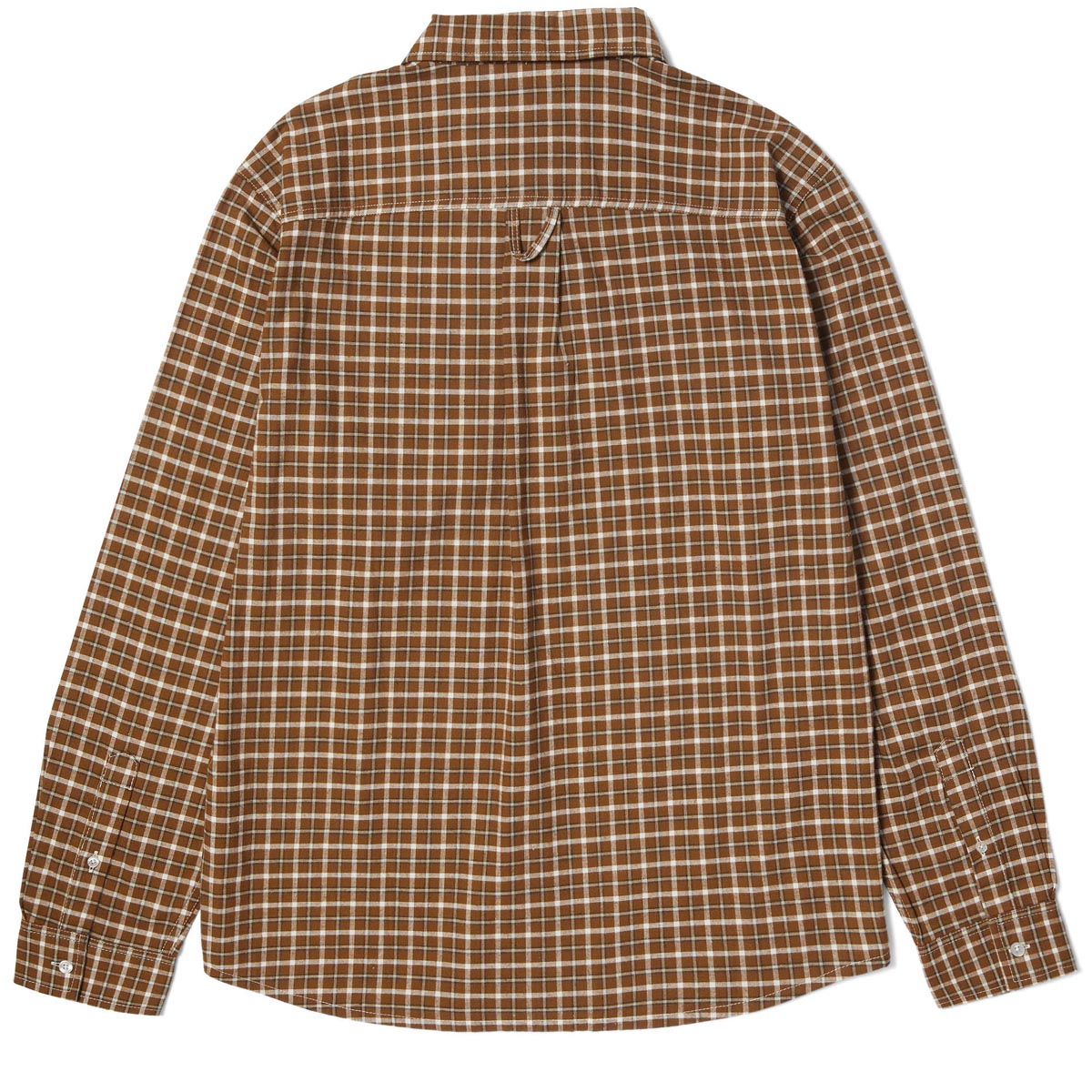 Huf Echo Oxford Plaid Shirt - Russet image 2