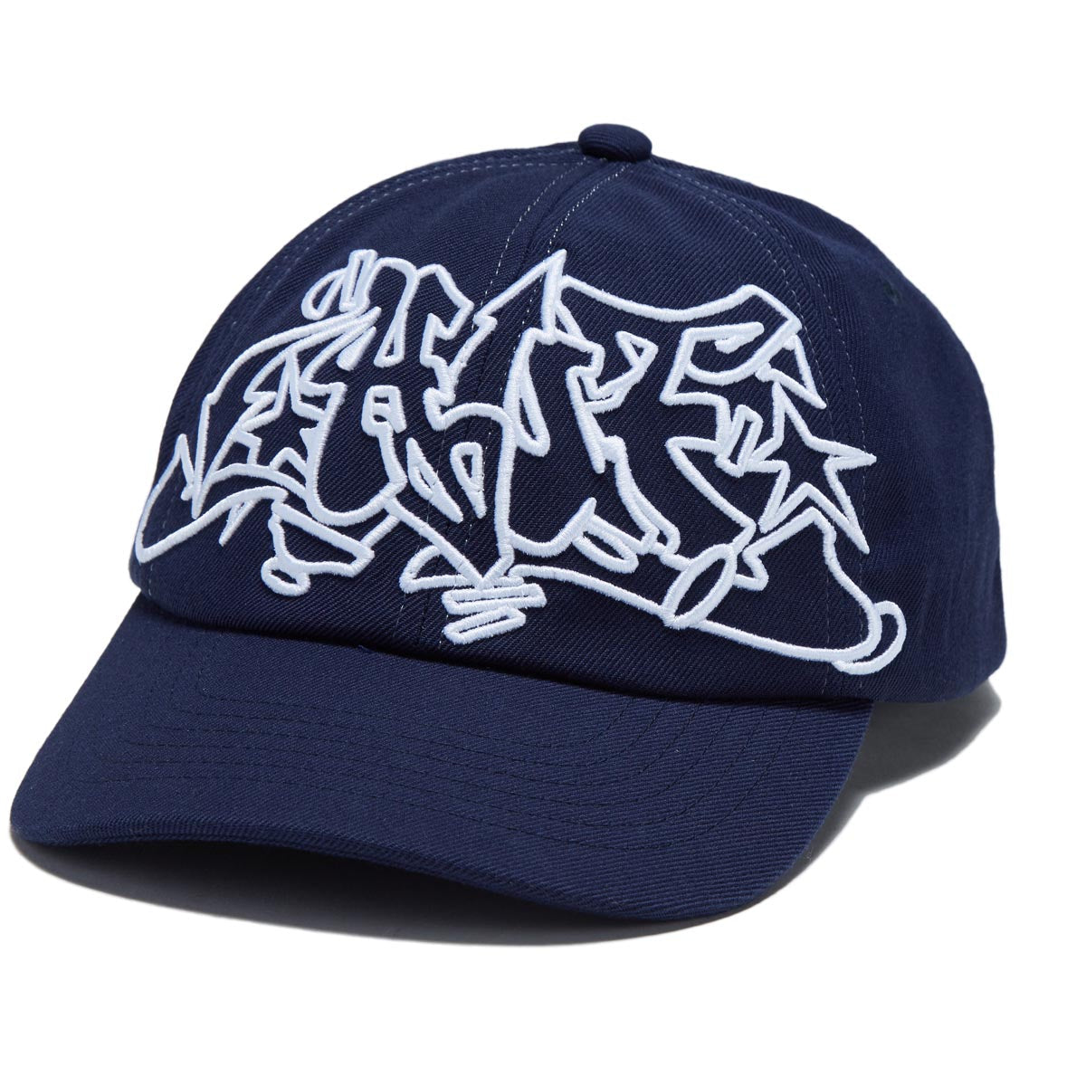 Huf Outlines Snapback Hat - Navy image 1