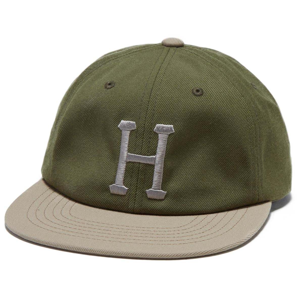 Huf Set Classic H 6 Panel Hat - Olive image 1