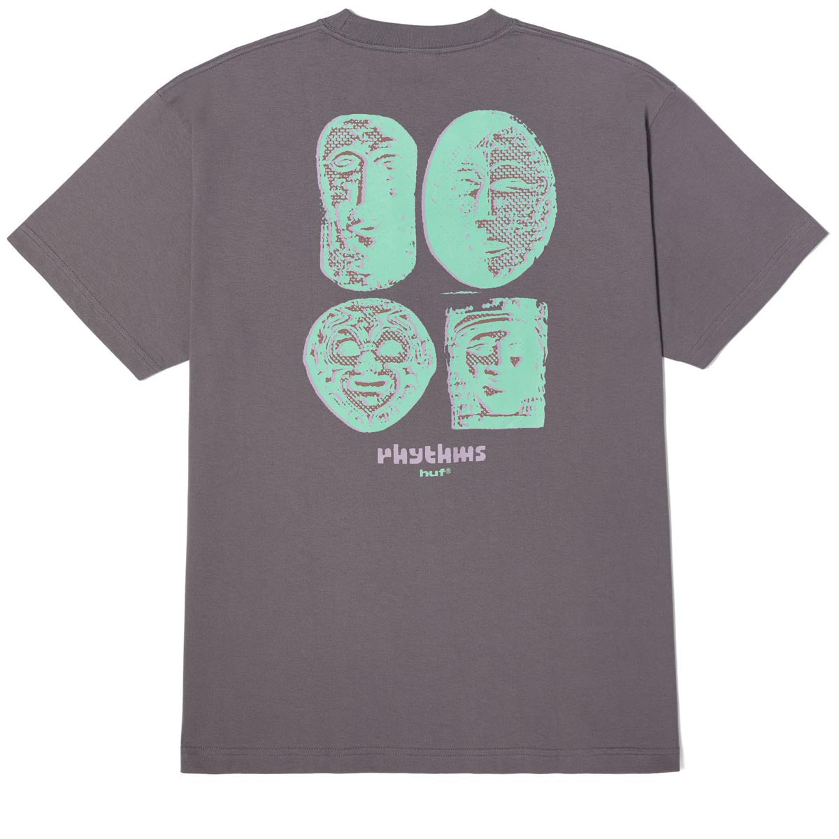 Huf Rhythms T-Shirt - Light Plum image 2