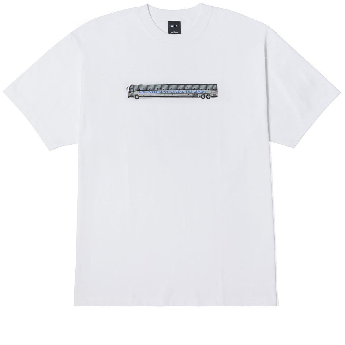 Huf Transport T-Shirt - White image 1