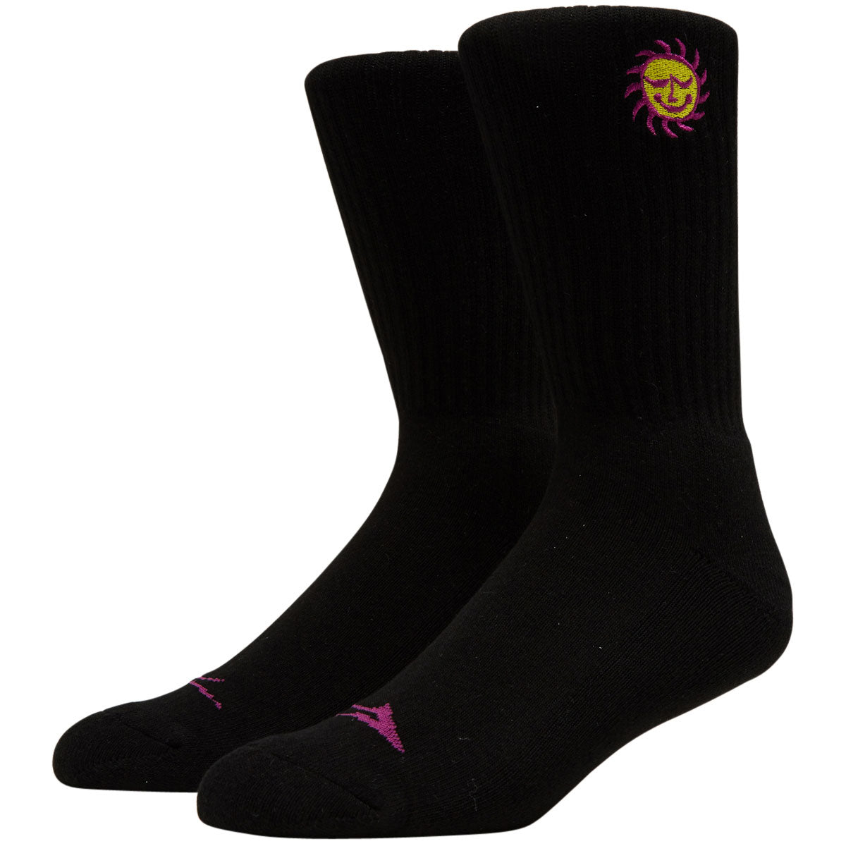 Lakai Sunny Crew Socks - Black image 1