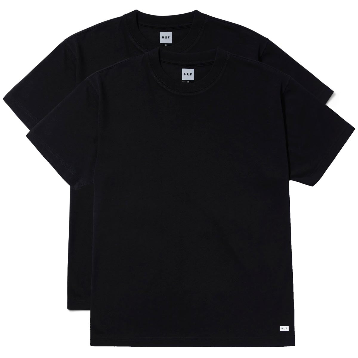 Huf Set 2 Pack Of T-Shirt - Black image 1