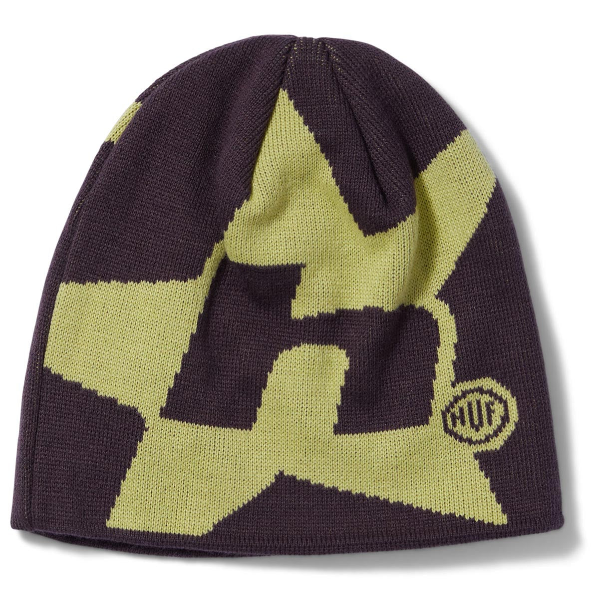 Huf H Star Skull Beanie - Raisin image 2