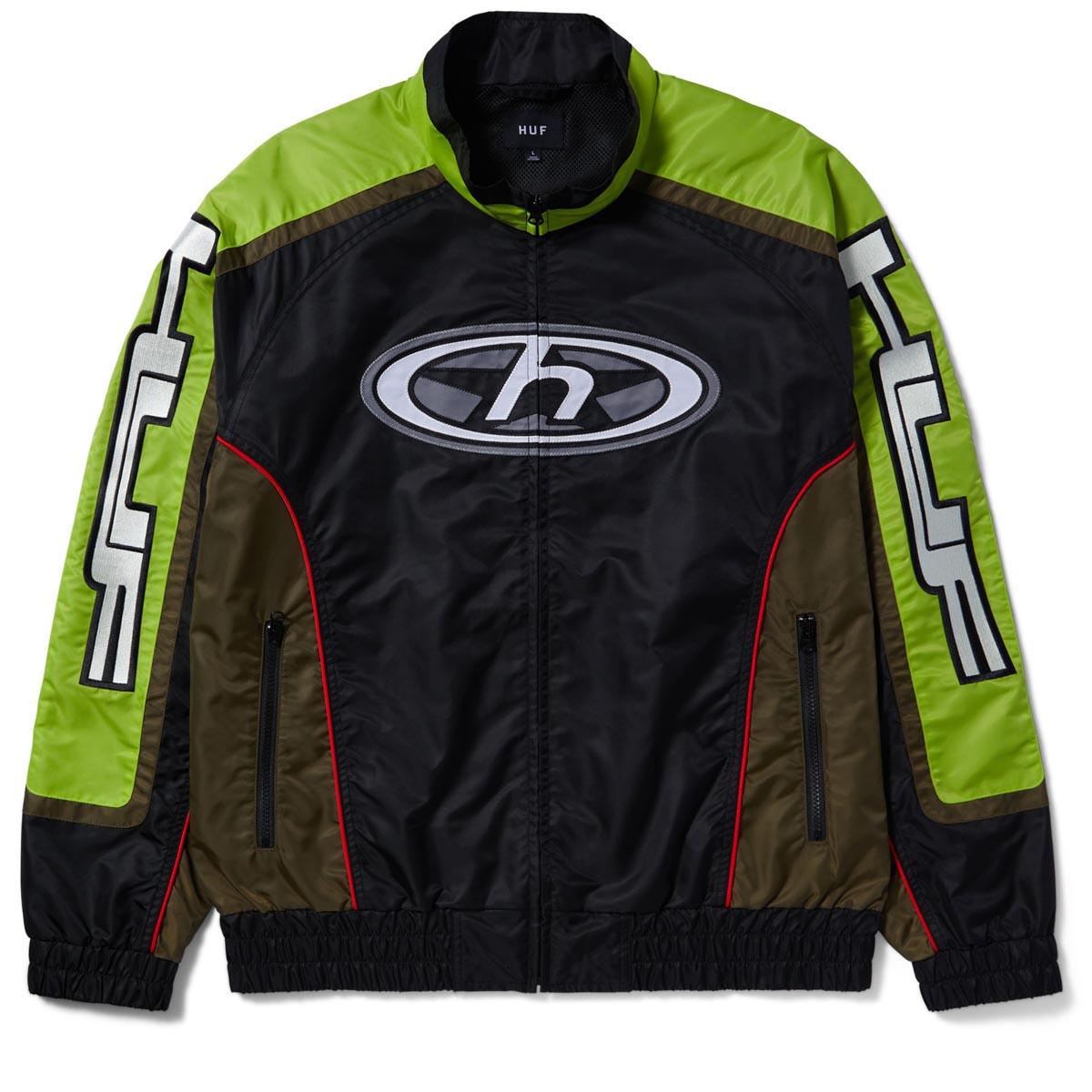 Huf Moto Jacket - Black image 1