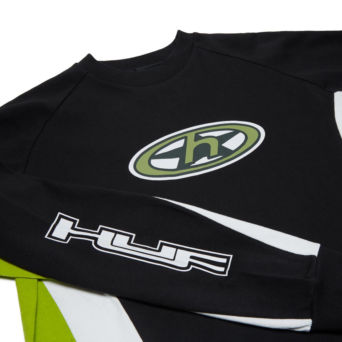 Huf Holeshot Moto Jersey - Black image 3