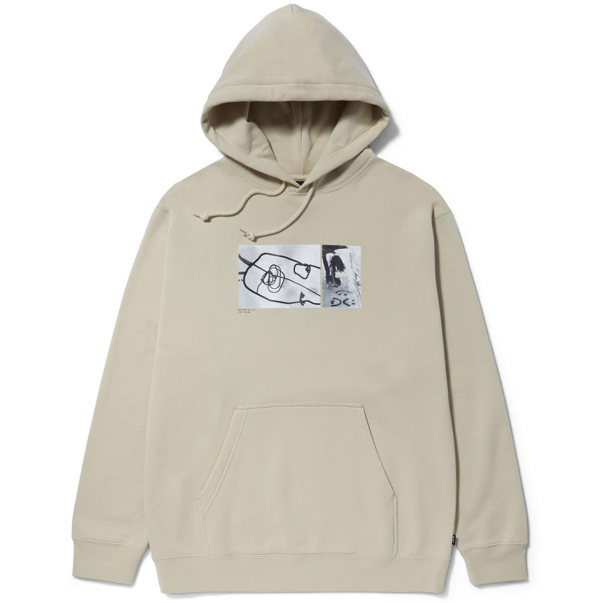 Huf Mason Photos Hoodie - Stone image 1