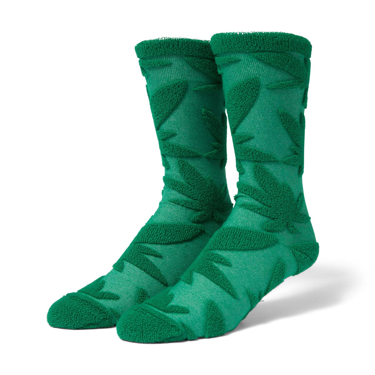 Huf Reverse Loop Abstract Socks - Green image 1