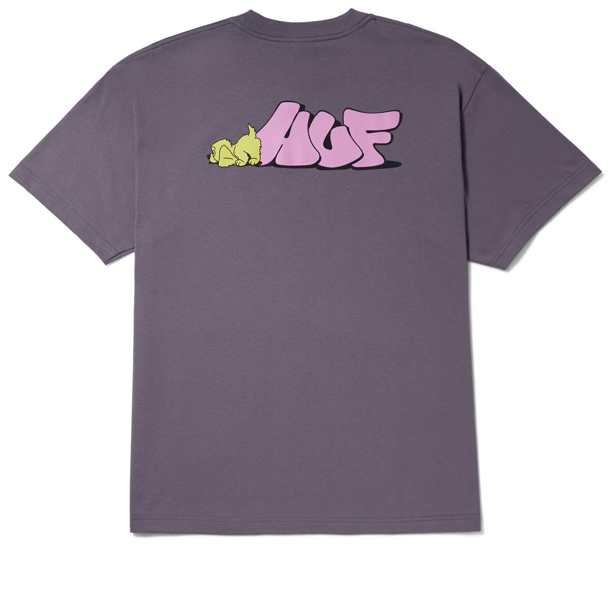 Huf Dog Sense T-Shirt - Light Plum image 1