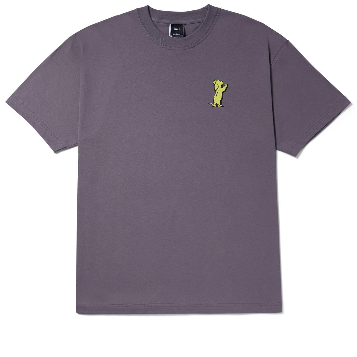 Huf Dog Sense T-Shirt - Light Plum image 2