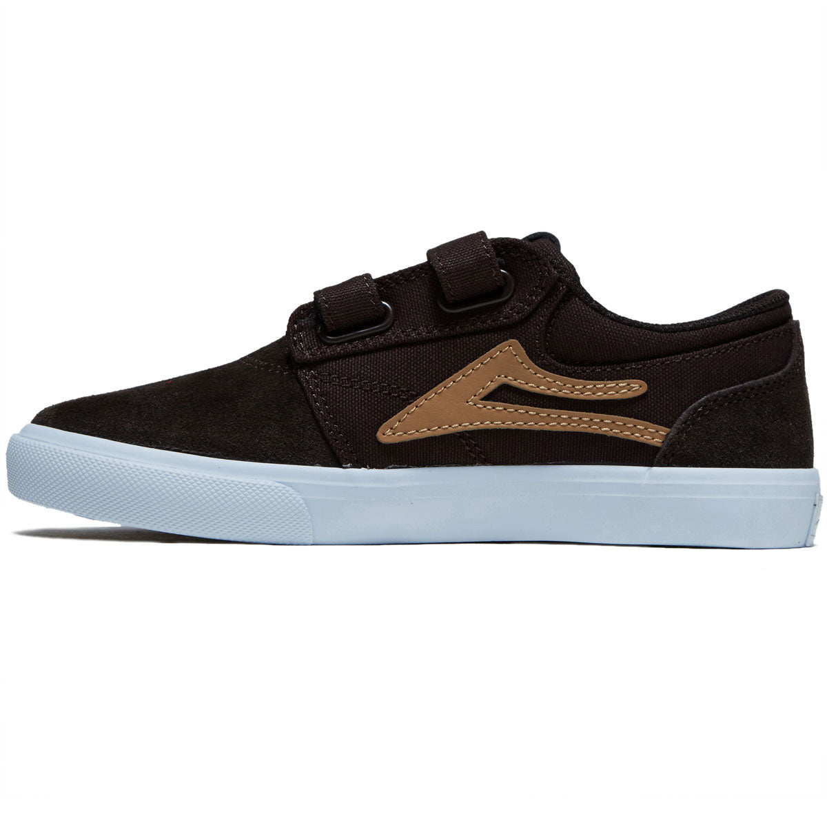 Lakai Youth Griffin Shoes - Chocolate Suede image 2