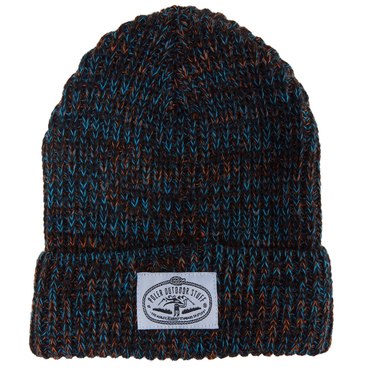 Lakai x Poler Outdoor Stuff Beanie - Black image 1