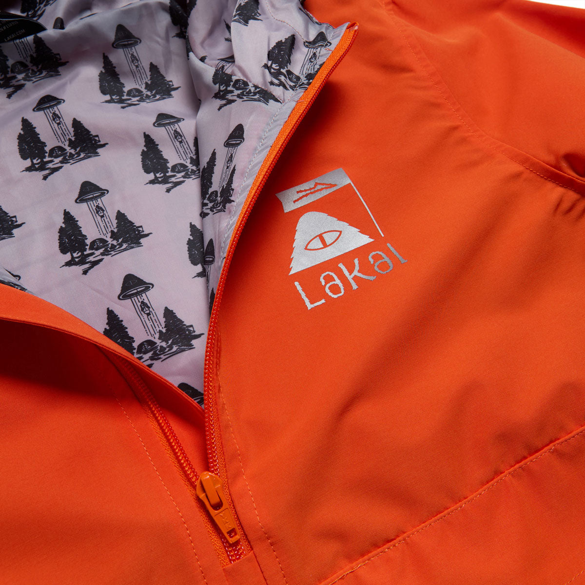 Lakai x Poler Anorak Jacket - Orange image 3