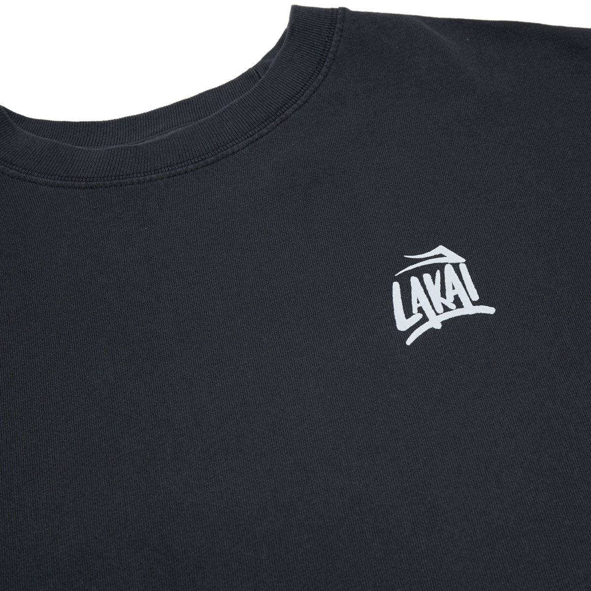 Lakai Brush Pigment Dyed T-Shirt - Black image 2