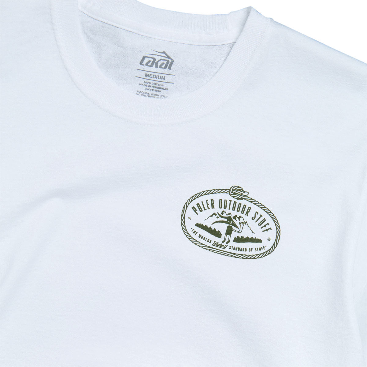 Lakai x Poler Abducted T-Shirt - White image 3