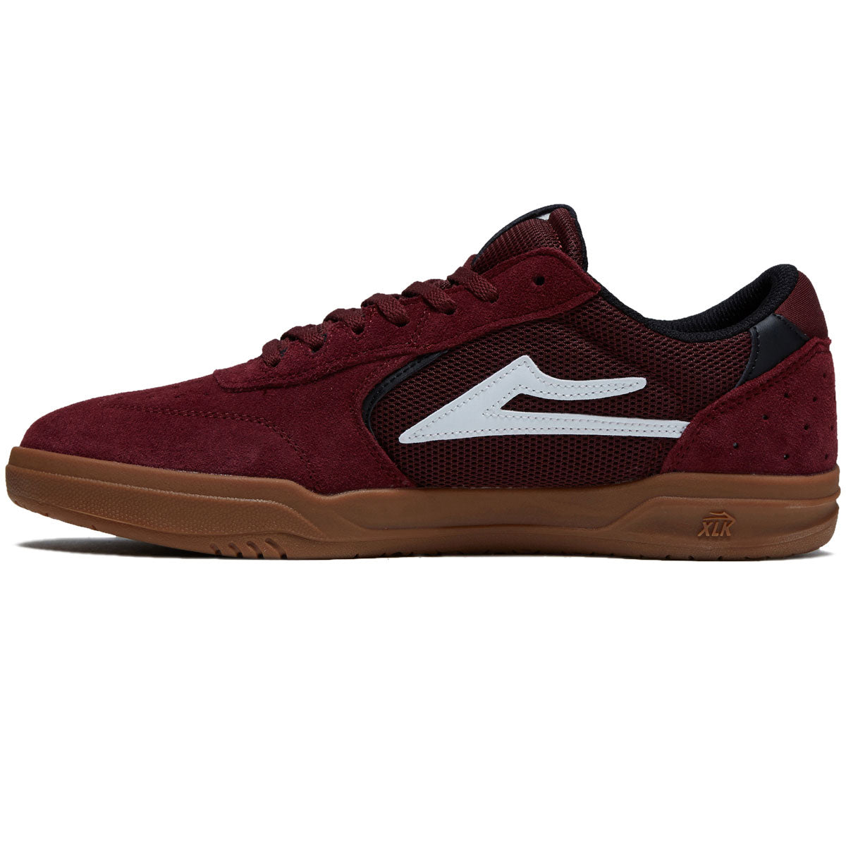 Lakai Atlantic Shoes - Burgundy/Gum Suede image 2