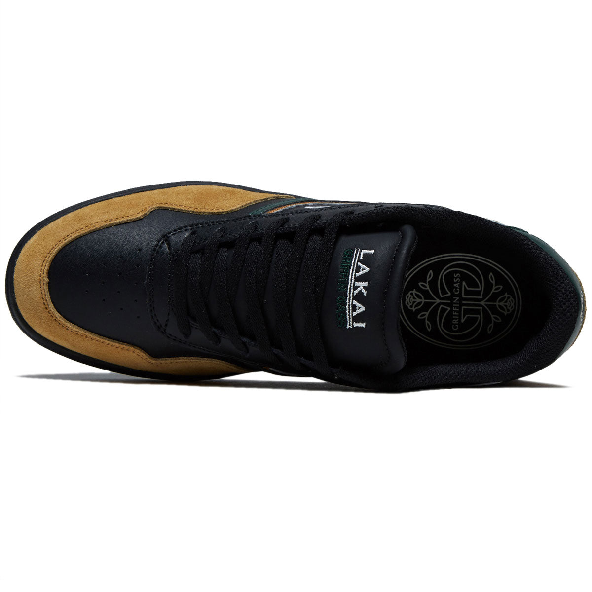 Lakai Terrace Shoes - Black/Walnut Suede image 3