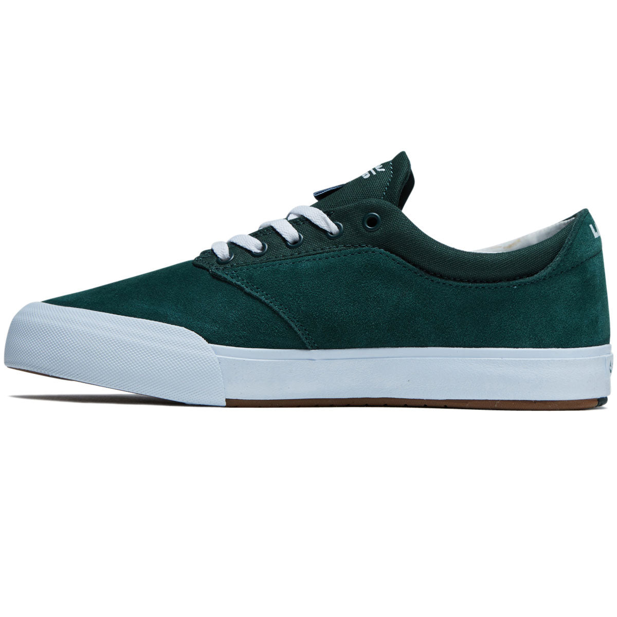 Lakai Wilkins Shoes - Green Suede image 2