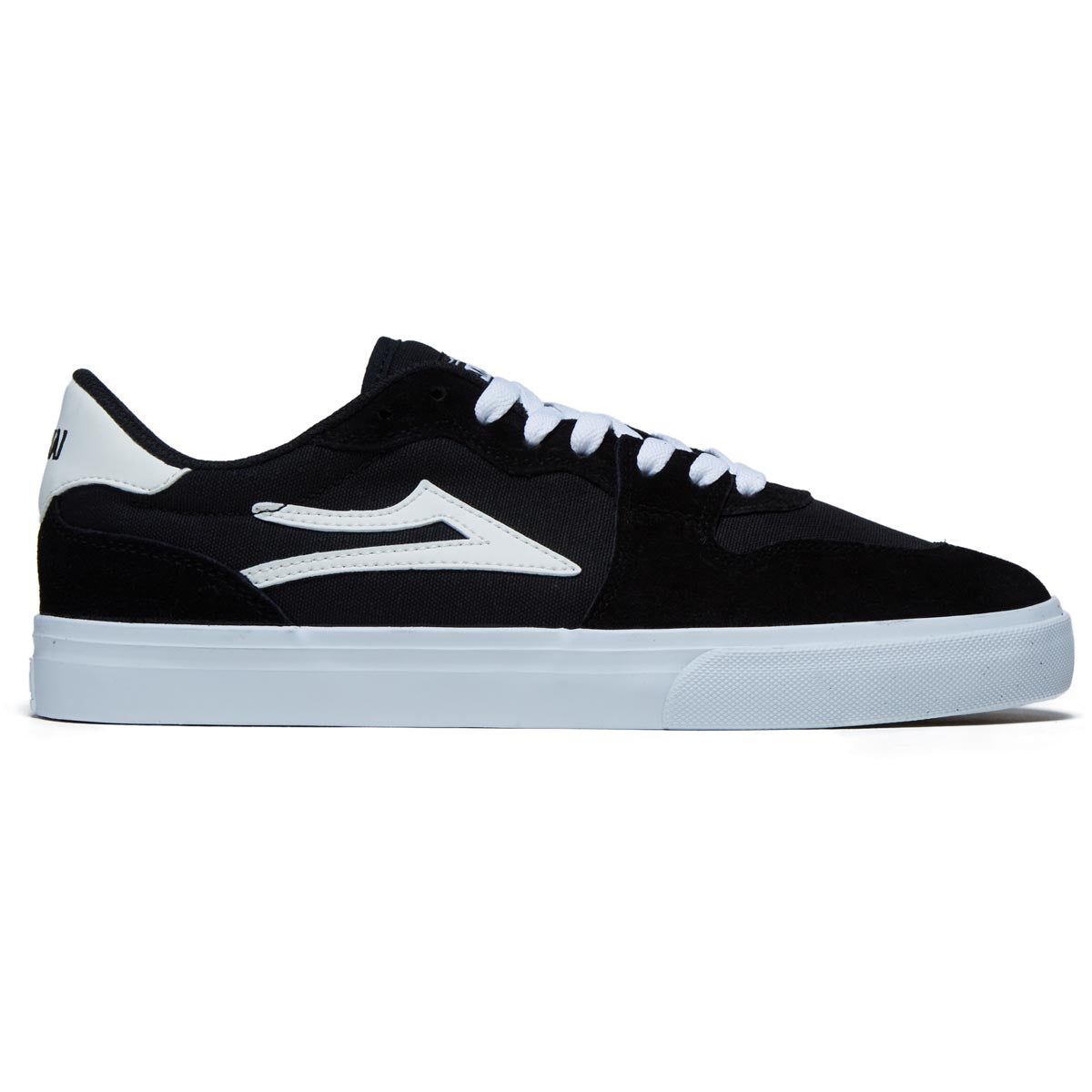 Lakai York Shoes - Black/White Suede image 1