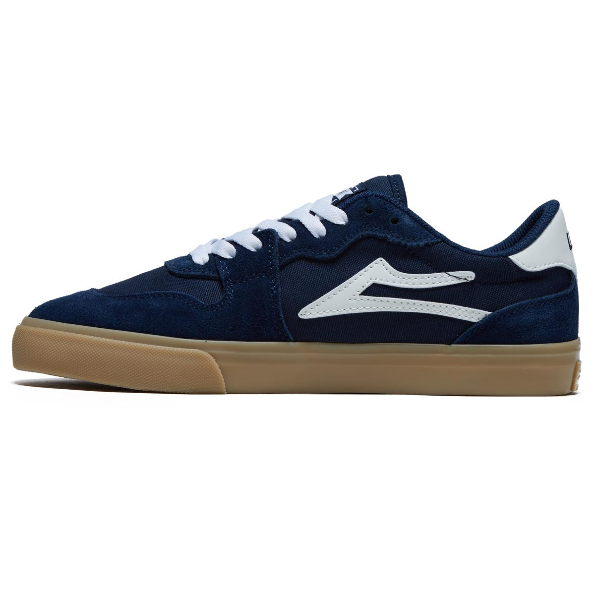 Lakai York Shoes - Navy/Gum Suede image 2