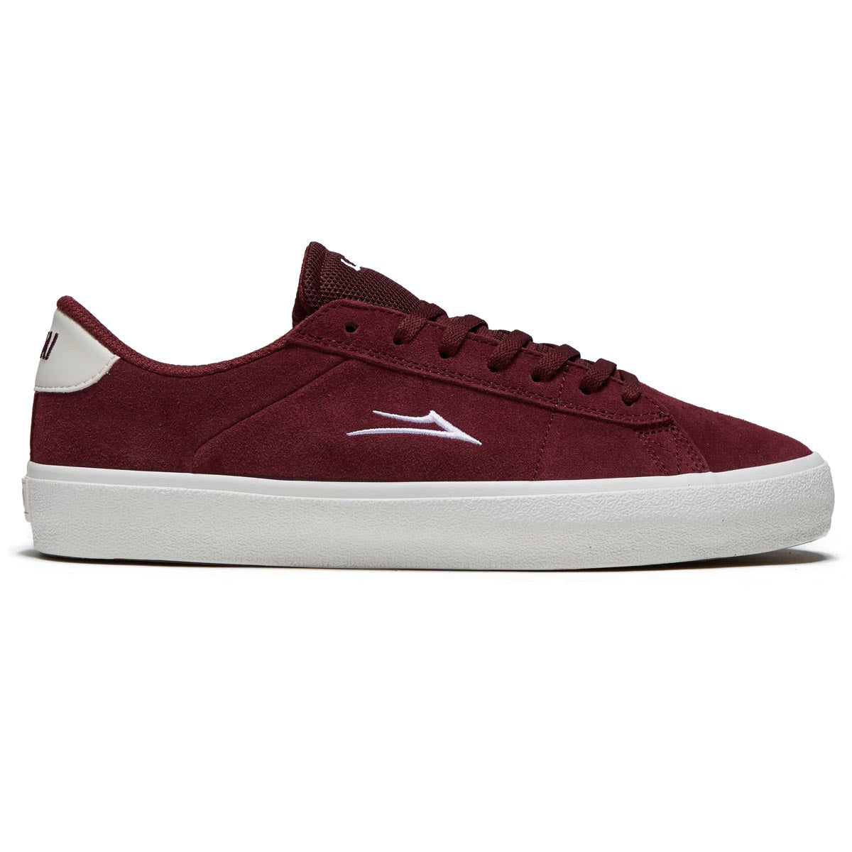 Lakai Newport Shoes - Burgundy Suede image 1