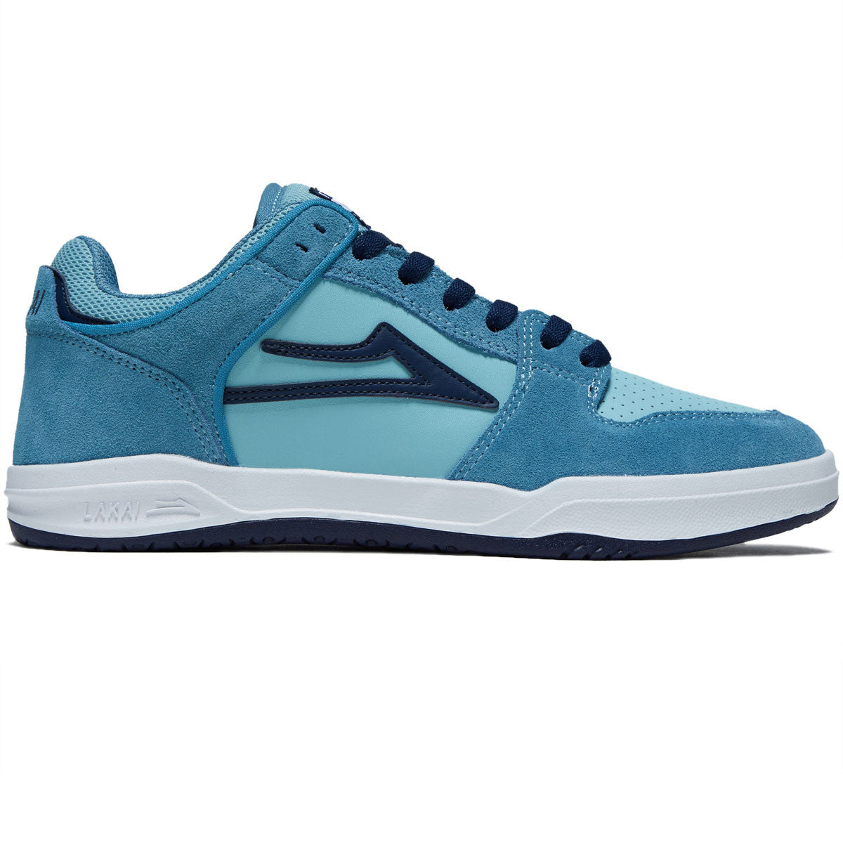 Lakai Telford Low Shoes - Light Blue Suede image 1