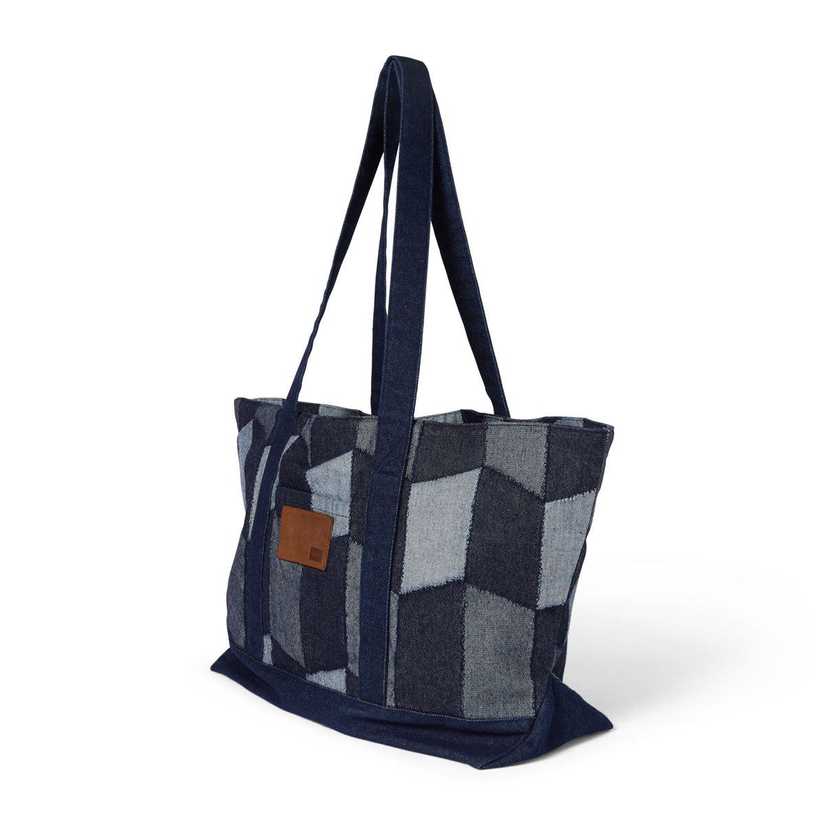 HUF Patchwork Denim Tote Bag - Denim image 2