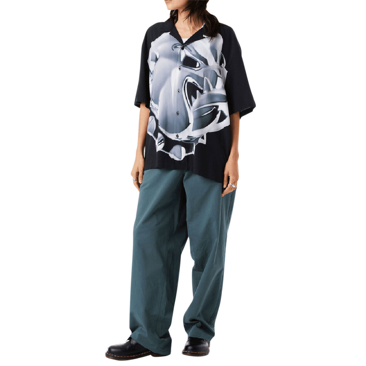 HUF Big Dawg Resort Shirt - Black image 5