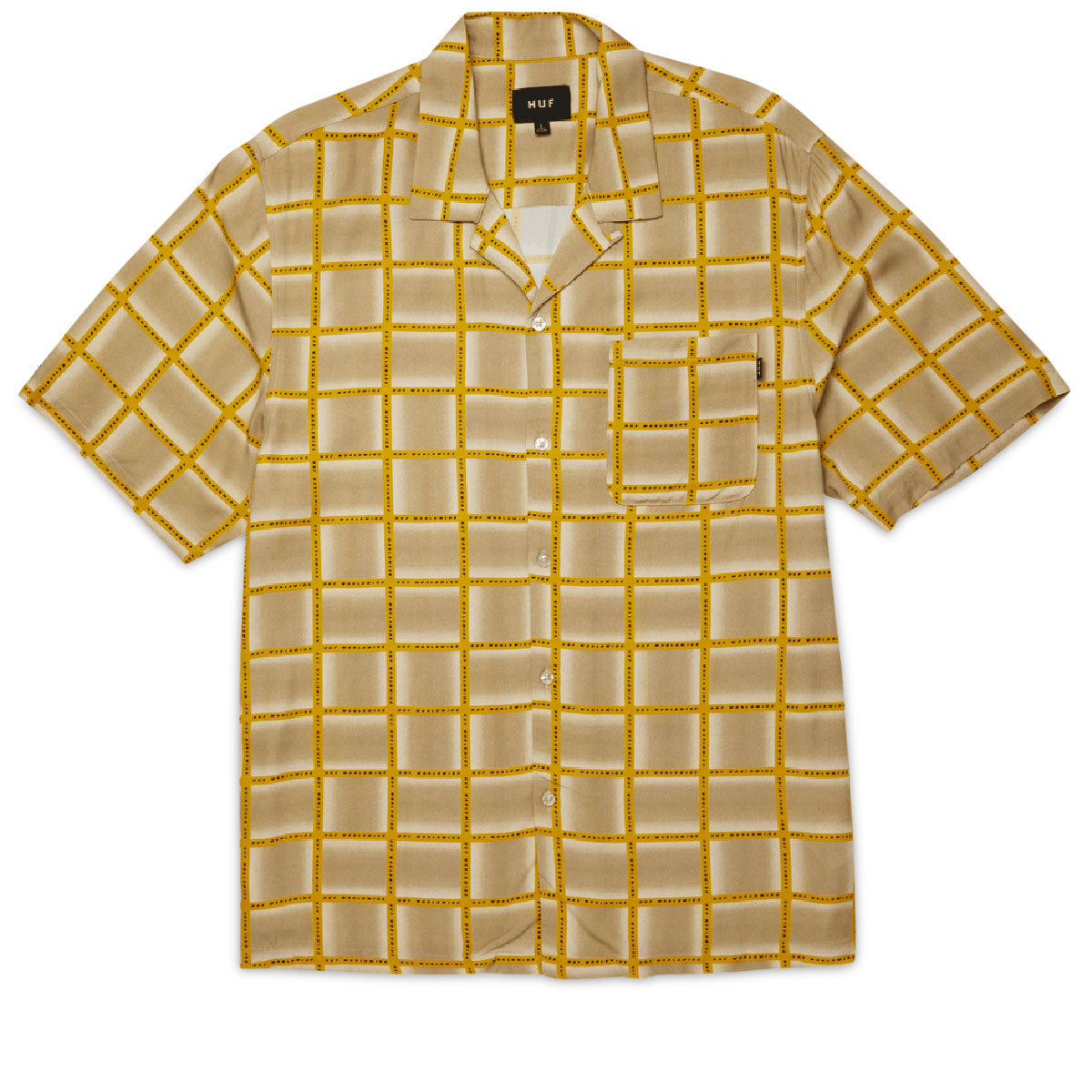 HUF Flynn Resort Shirt - Mustard image 2