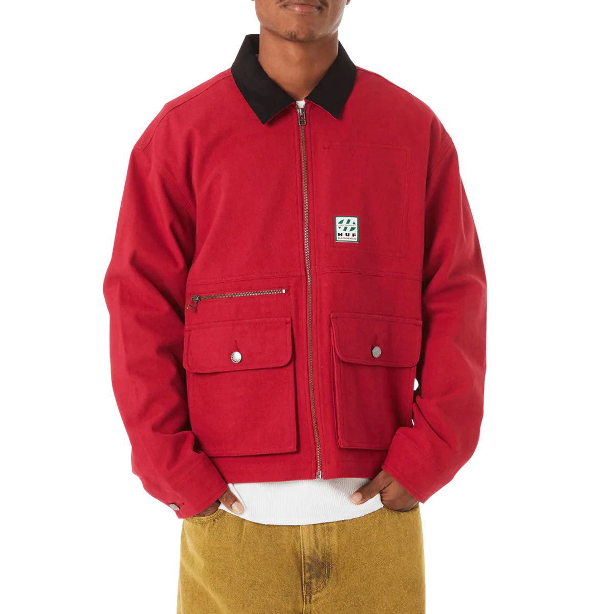 HUF Chilton Chore Jacket - Cayenne image 1