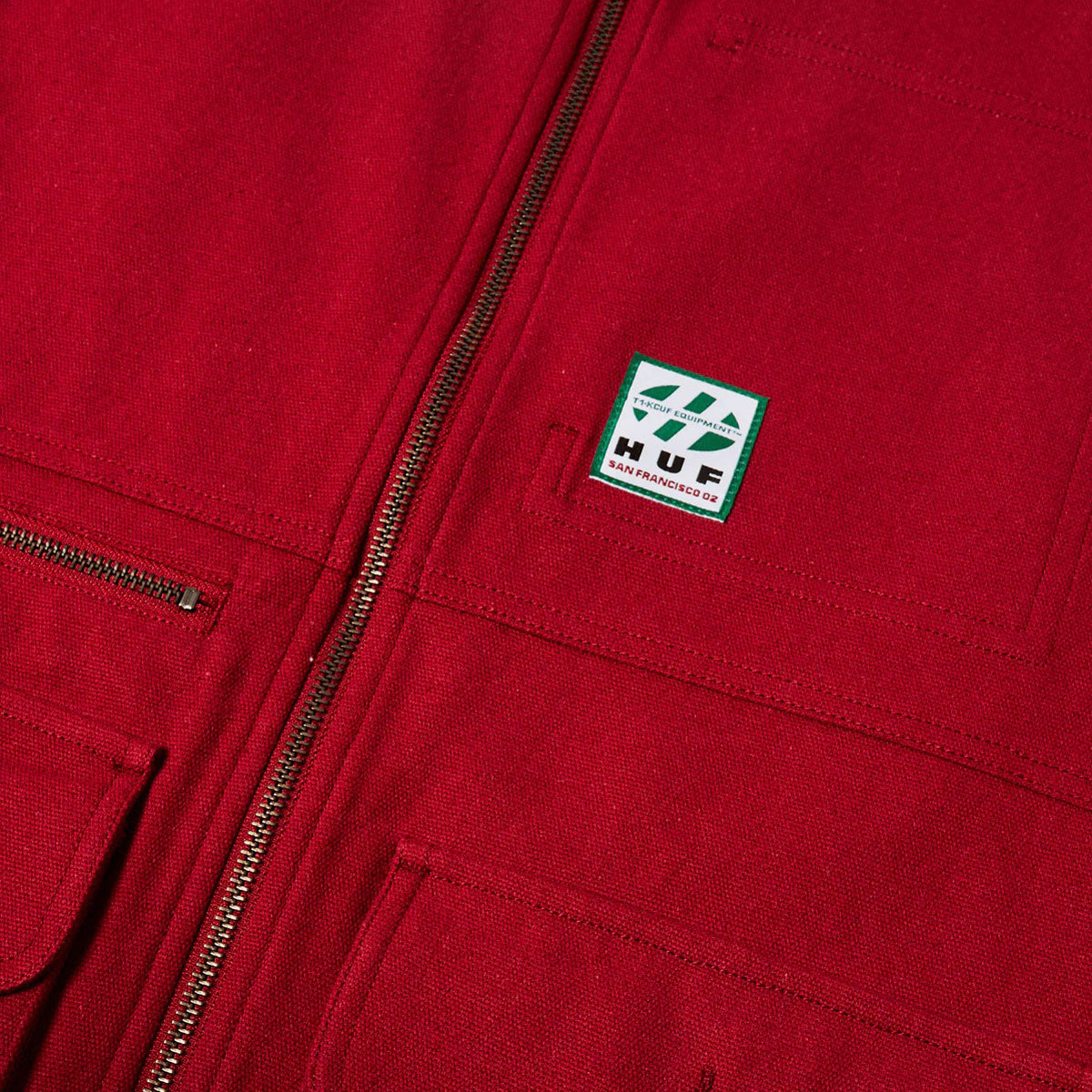 HUF Chilton Chore Jacket - Cayenne image 3