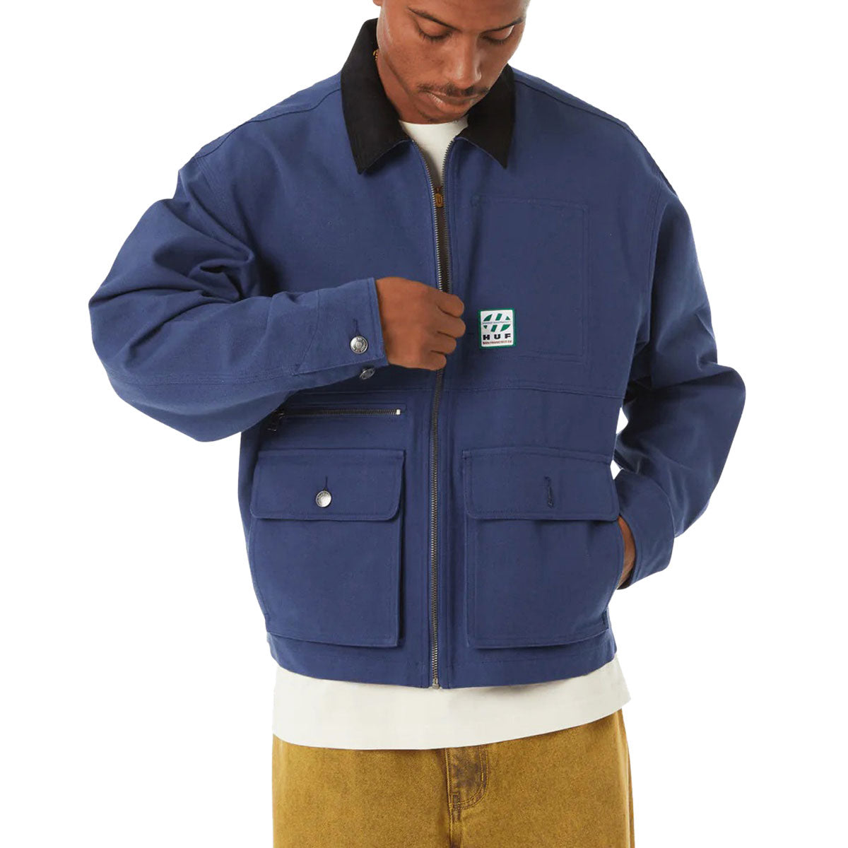 HUF Chilton Chore Jacket - Navy image 2