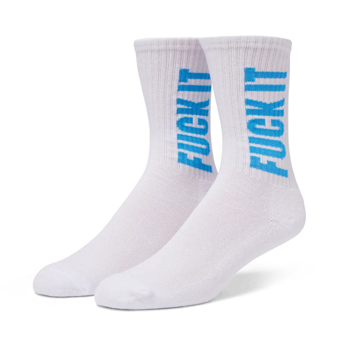 HUF Sidewinder Crew Socks - White image 1