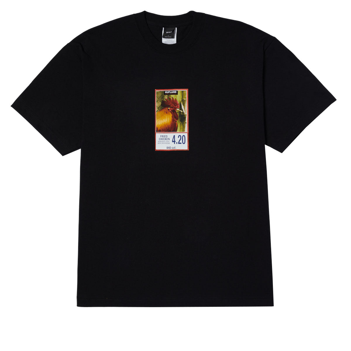 HUF Fried T-Shirt - Black image 1