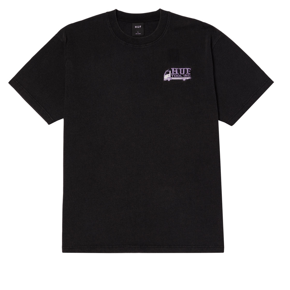 HUF Tool Inc Washed T-Shirt - Washed Black image 1